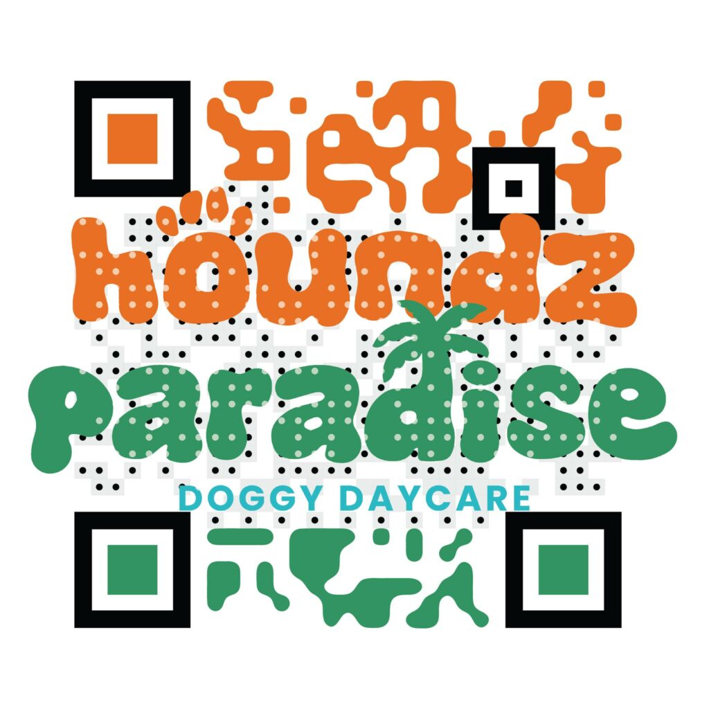Houndz Paradise redesigned qr code logo by Logo2qr. 5 Powerful Ways Houndz Paradise Started a Local Connection Revolution